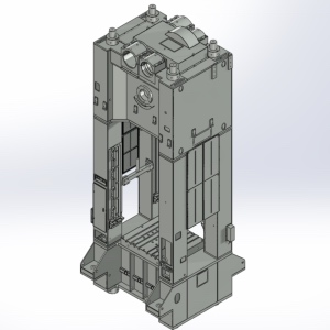 JS31 Eksantrik Dişli Pres Yapısı