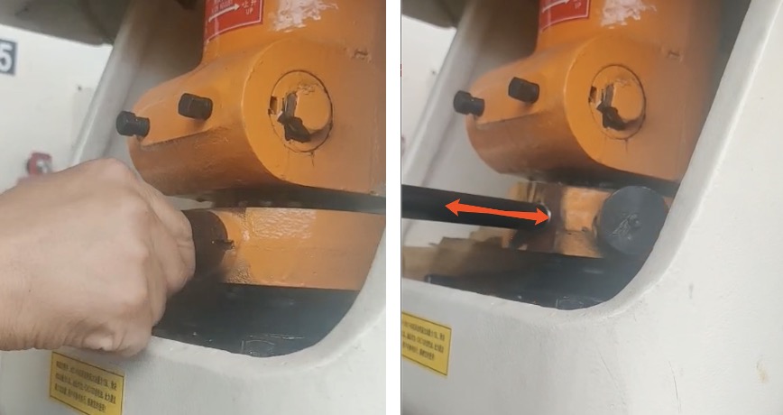 G&uuml;&ccedil; presinin y&uuml;ksekliği y&uuml;ksekliği ayarlama