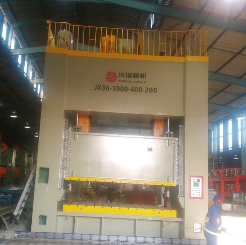 1000ton iki nokta düz tip mekanik güç pres