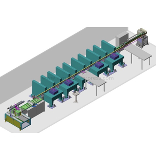 Muti-Station Damgalama Press Hattı Servo Transfer Çubuğu