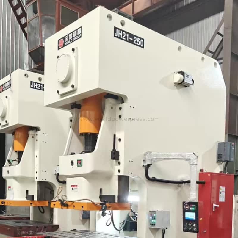 Boşluk Çerçevesi 250ton Eksantrik Krank Pres, Delme ve Damgalama