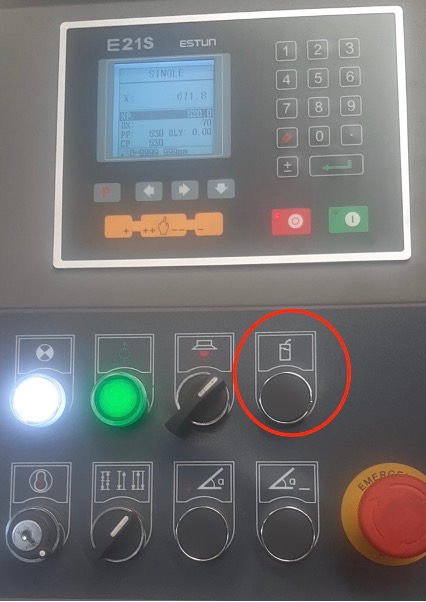 E21S NC Sistem Kesme Makinesi