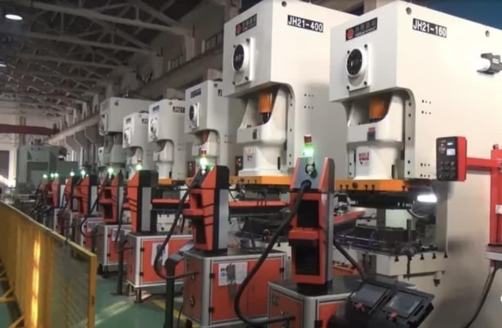 Transfer robotu ile basın