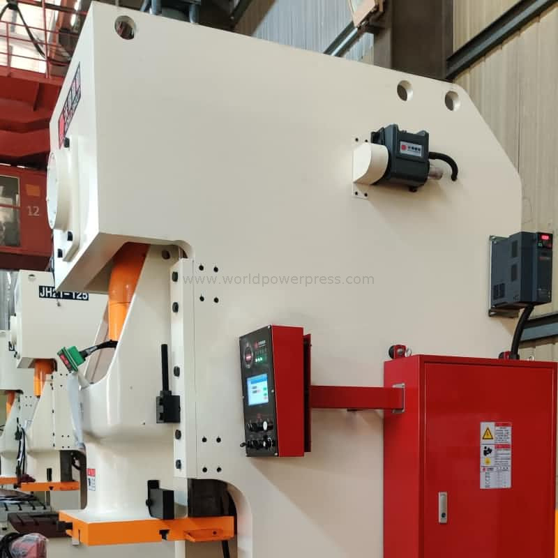 JH21-125 C Çerçeve Metal Parçalar Damgası için Pres Press